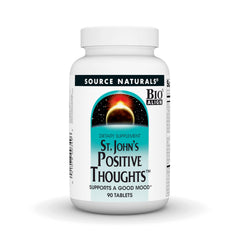 Source Naturals St. John's Positive Thoughts bottle with 90 tablets