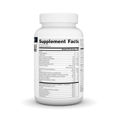 Close-up of bottle label showing standardized St. John's wort extract 0.3% hypericins