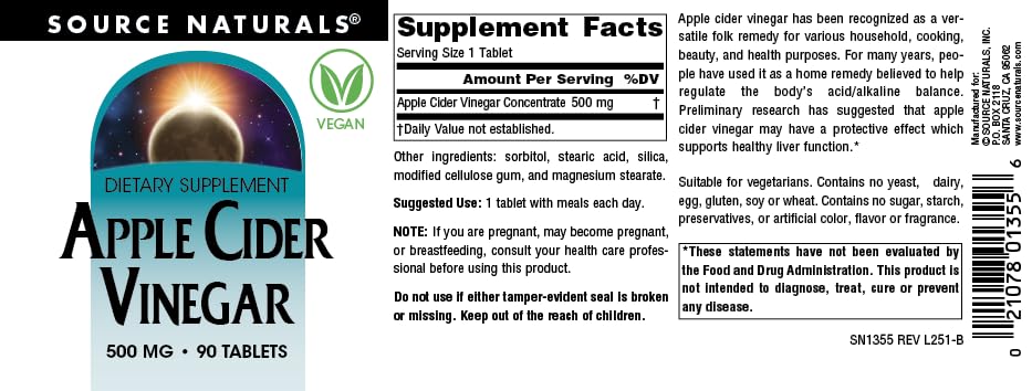 source naturals tablet in hand demonstrating size and convenient daily dosing
