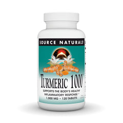 Source Naturals Turmeric 1000 bottle label