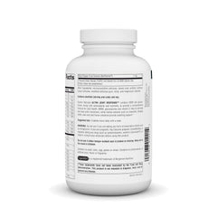 Supplement facts panel showing MSM, glucosamine, and vitamin C