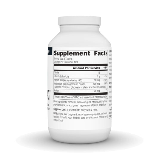 Ultra-Mag Supplement Facts panel