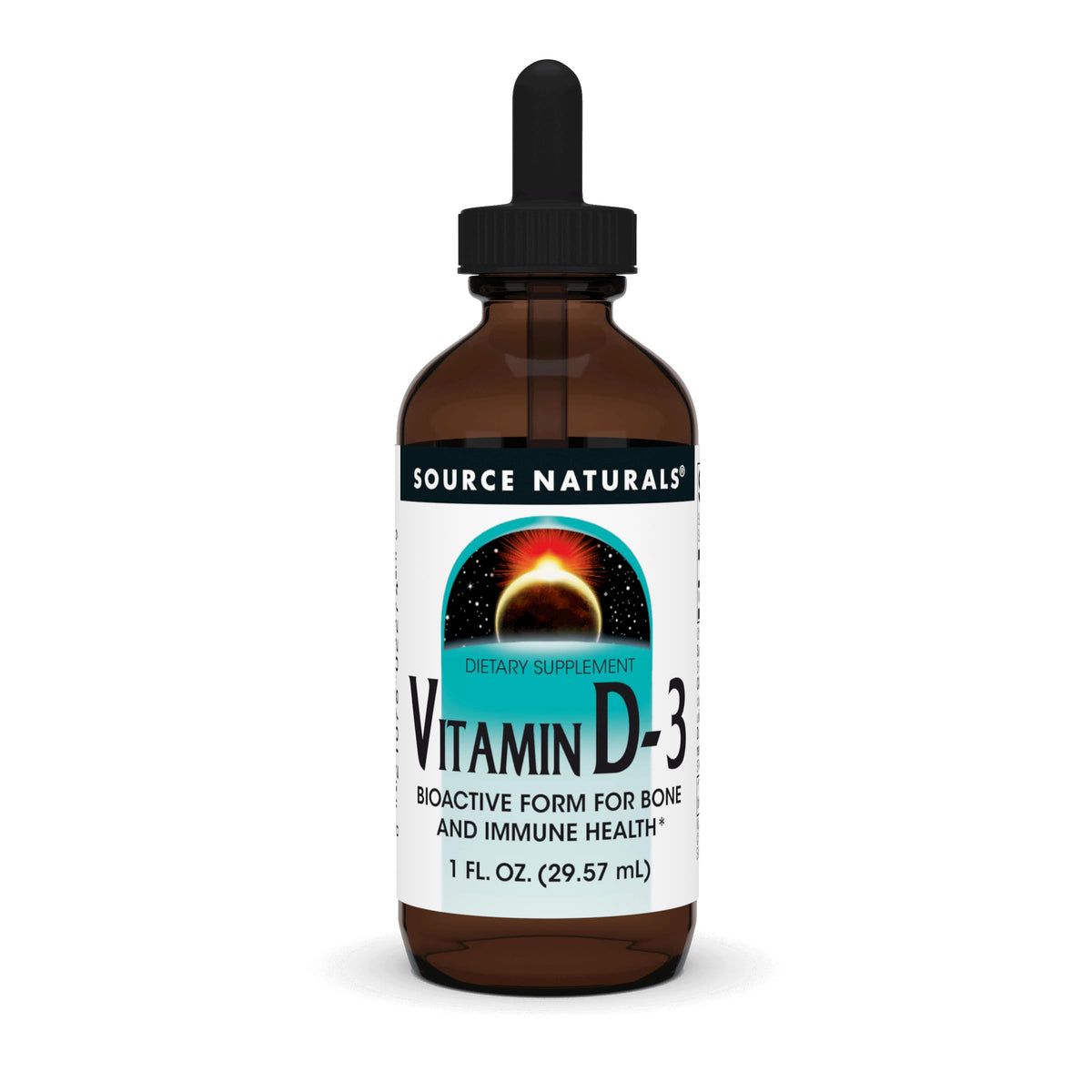Source Naturals Vitamin D-3 Liquid Drops bottle front