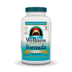 Source Naturals Wellness Formula 240 capsules bottle – front view