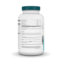 Close-up of Wellness Formula bottle label with Herbal Defense Complex