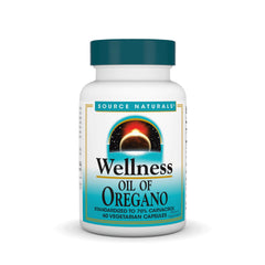 Bottle of Source Naturals Wellness Oil of Oregano 70% Carvacrol