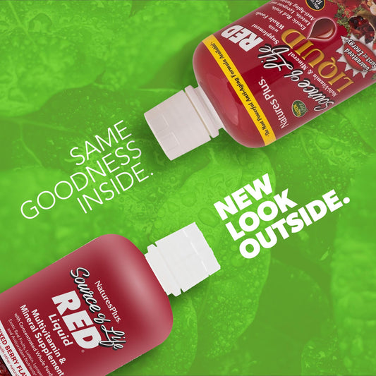 2-pack packaging of Source of Life RED Liquid Multivitamin