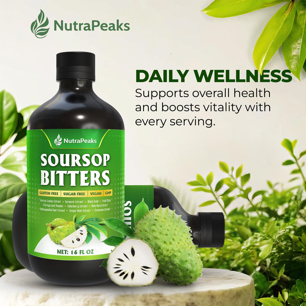 Pouring a serving of Soursop Bitters into a glass