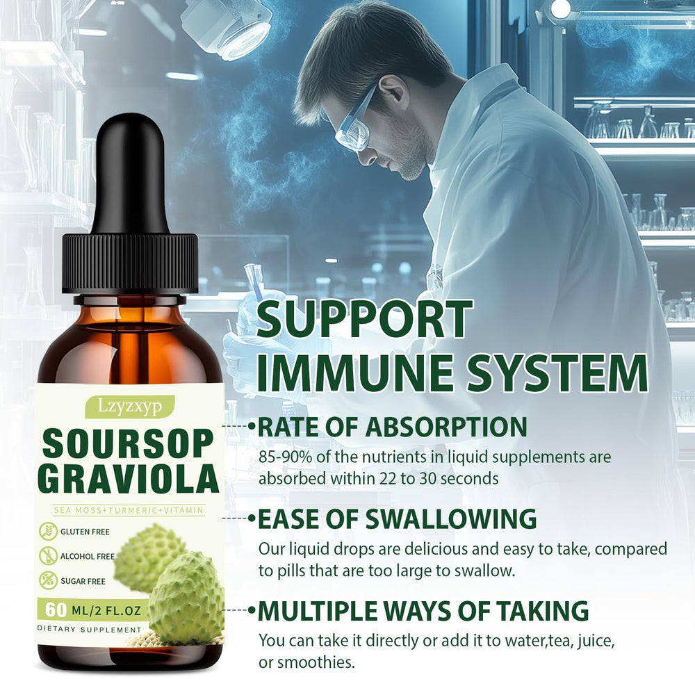 Ways to use Soursop Graviola Drops in drinks or shakes