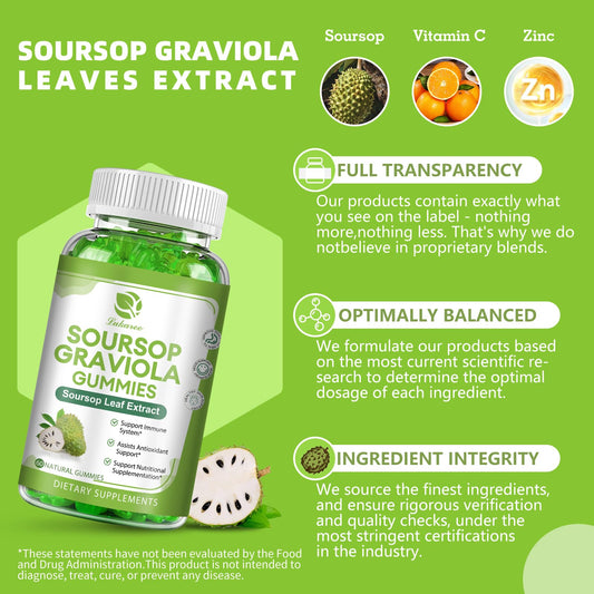 Soursop Leaves Extract with Vitamin C and Zinc