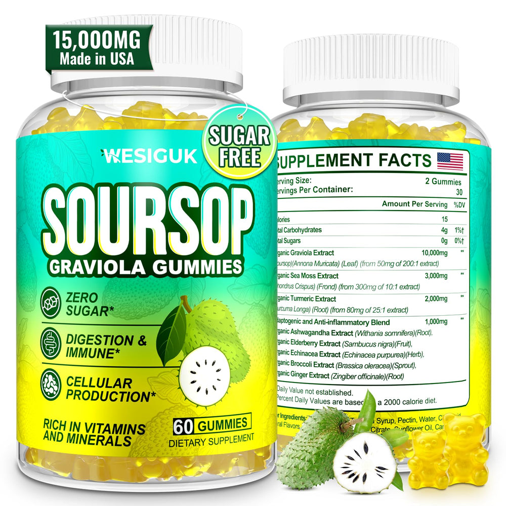 Soursop Graviola Gummies product hero image
