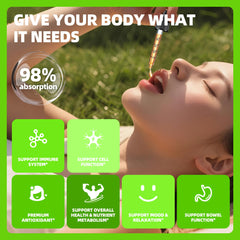 Label showing gluten-free and vegan-friendly features