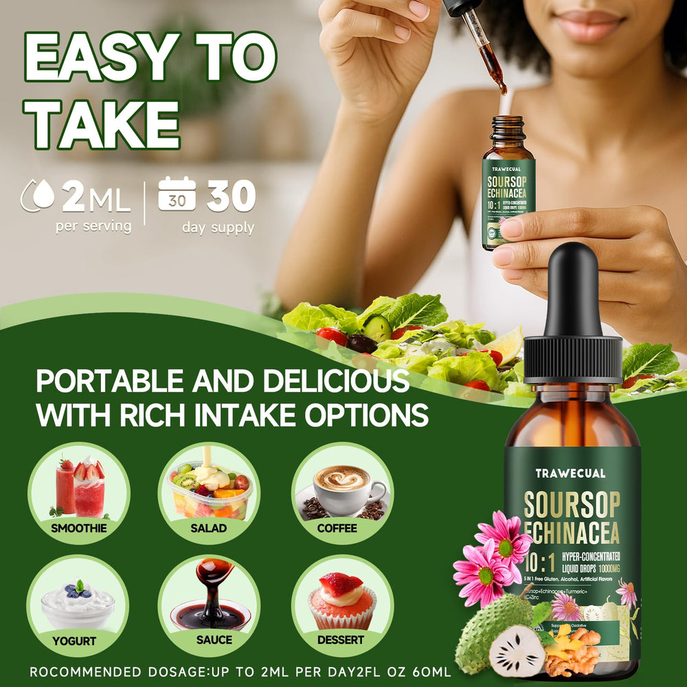 Serving suggestion: drops mixed into a beverage