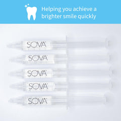 SOVA White packaging with 35% carbamide peroxide label