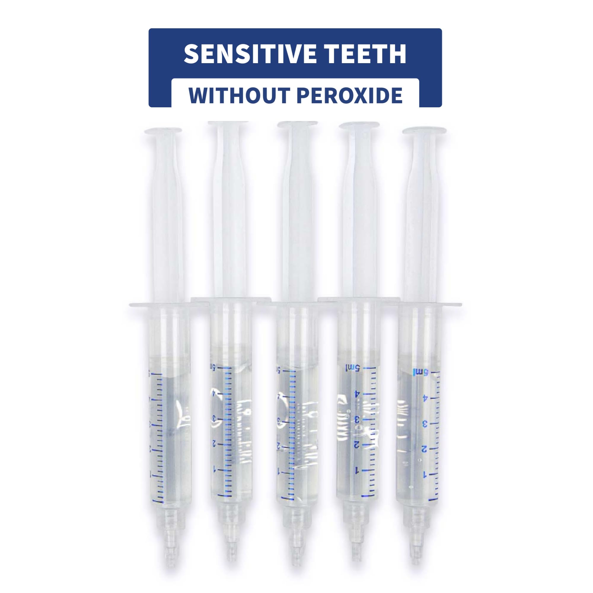 SOVA White Teeth Whitening Replacement Gel – five syringes