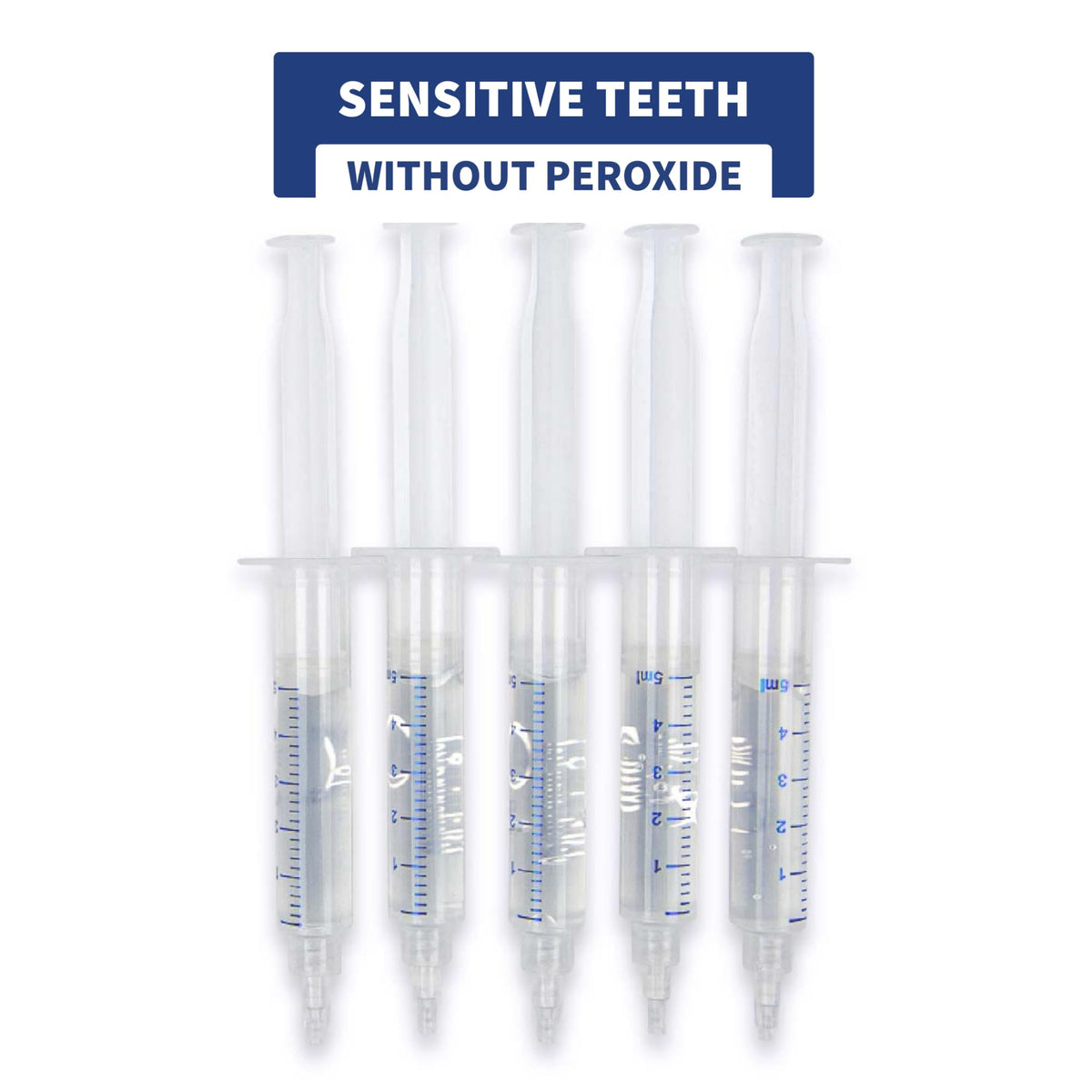 SOVA White Teeth Whitening Replacement Gel – five syringes