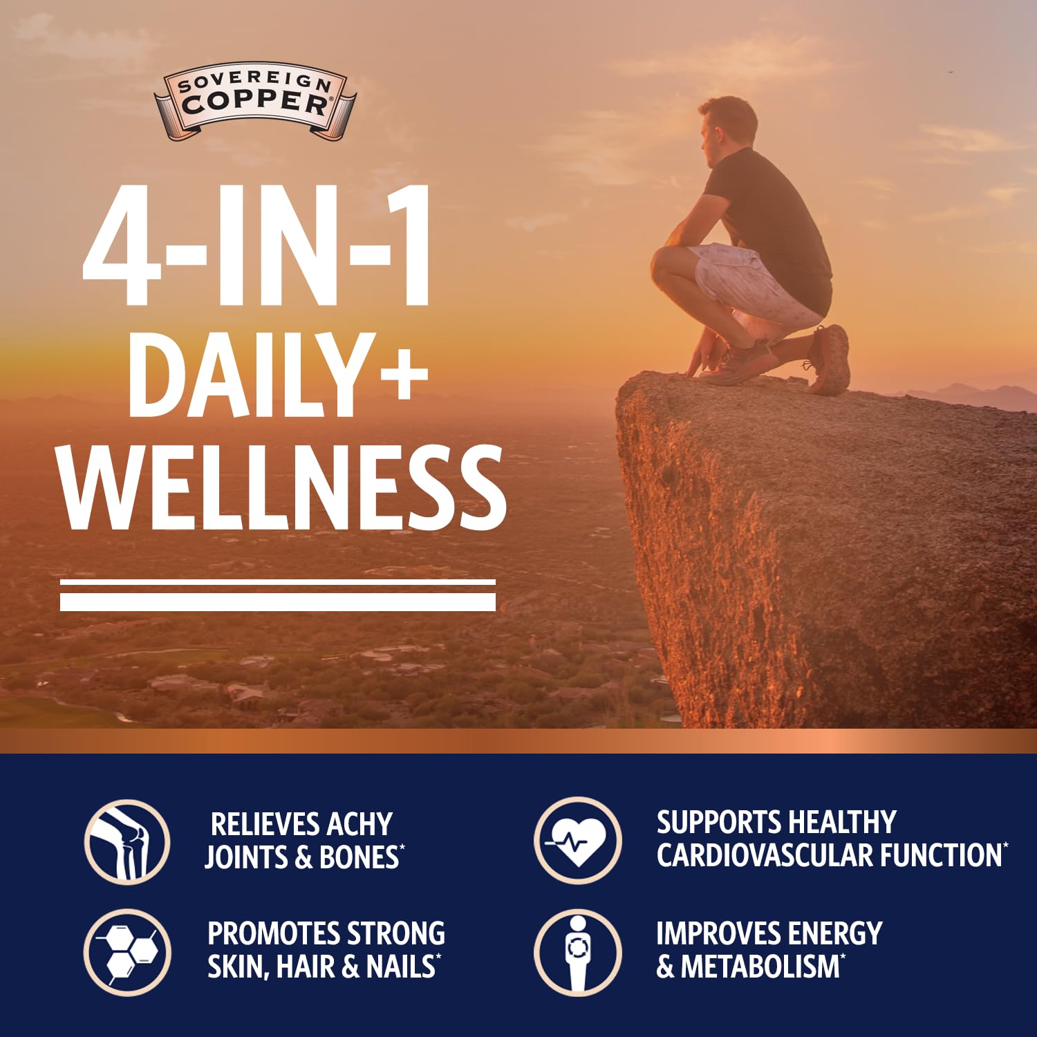 Label showing 30 ppm copper content and 2 fl oz (59 mL)