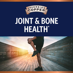 Graphic illustrating joint and bone health support