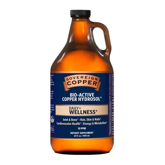 Sovereign Copper Bio-Active Hydrosol 64oz bottle