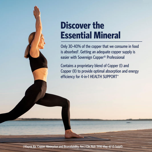 Side view of Sovereign Copper Hydrosol bottle