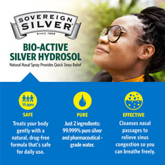 Ingredients: silver and pharmaceutical-grade water