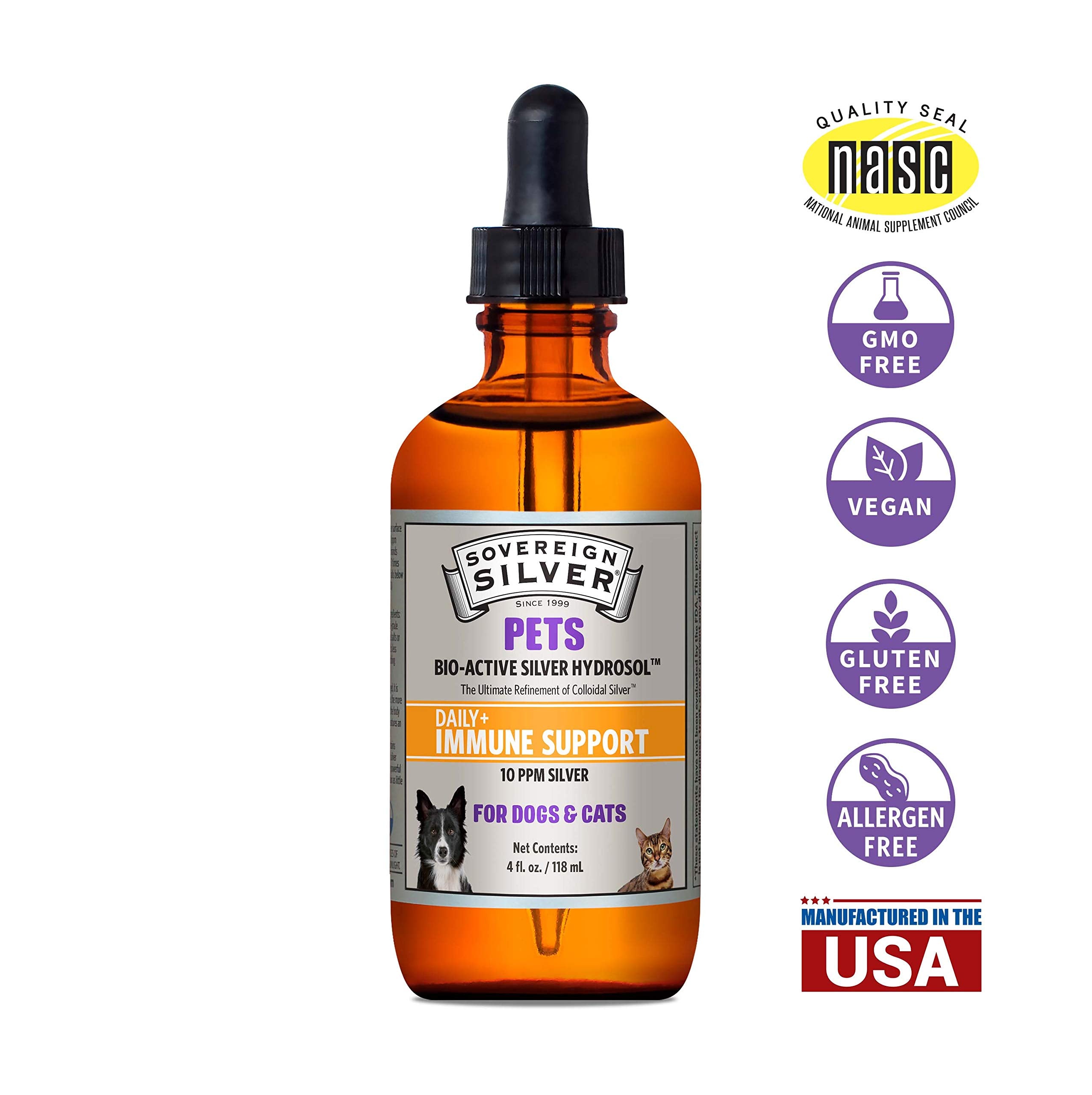 Dogs benefiting from Sovereign Silver immune support