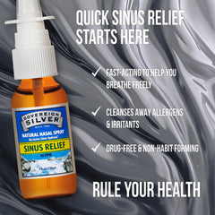 Sovereign Silver safety cap and design enable easy, controlled dosing
