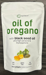 Icons indicating soy, dairy, gluten, preservatives, flavors, and tree nuts-free
