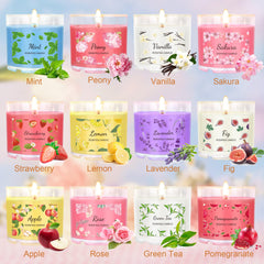 2.5 oz small soy wax candles