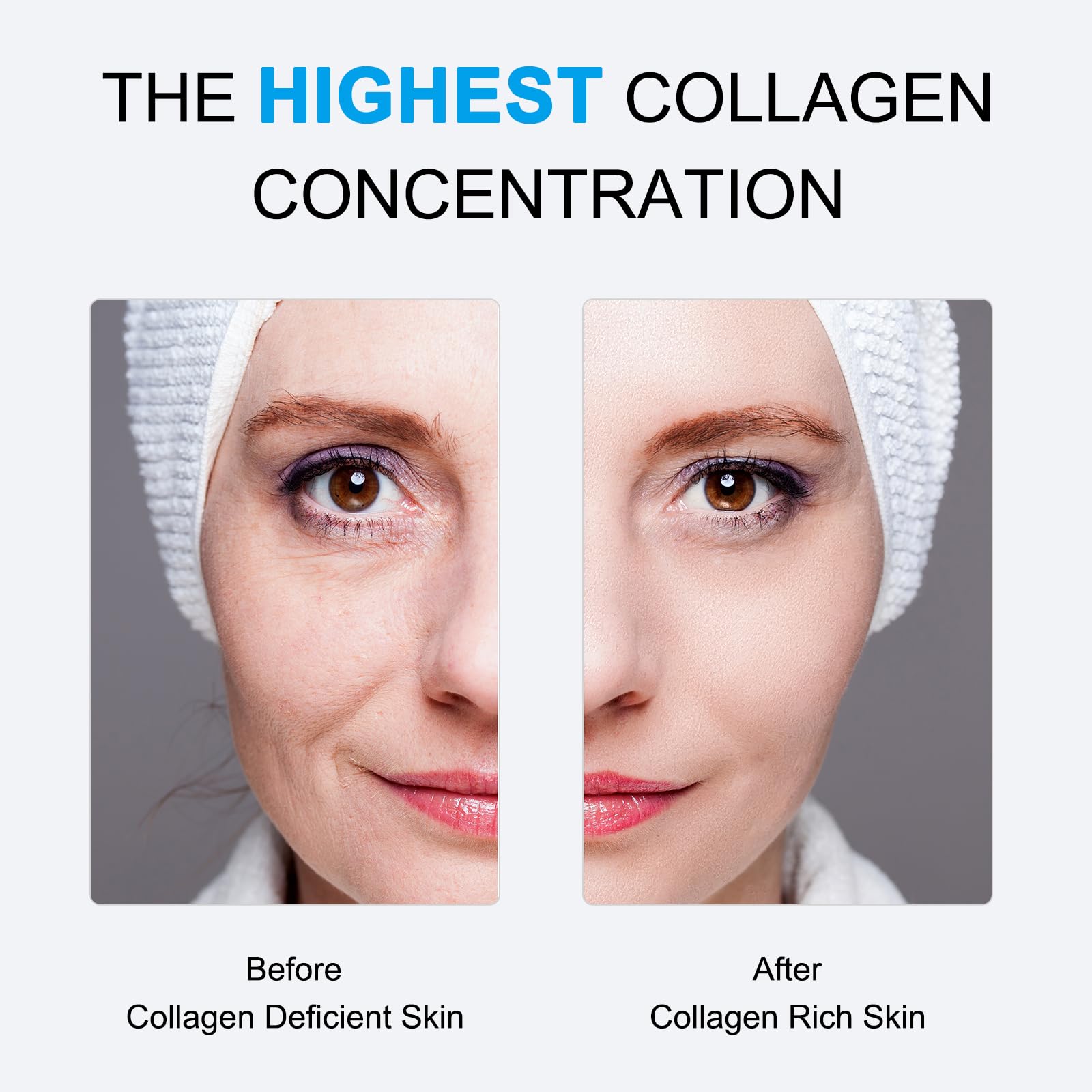 SOYUB Collagen Mask during 2-hour wear shows absorption progress.
