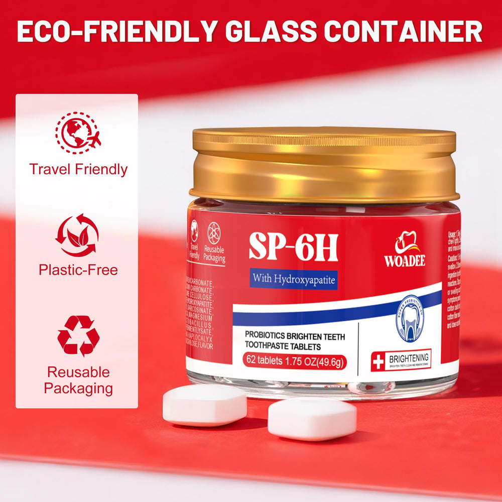 Chew and rinse usage of SP-6 toothpaste tablets