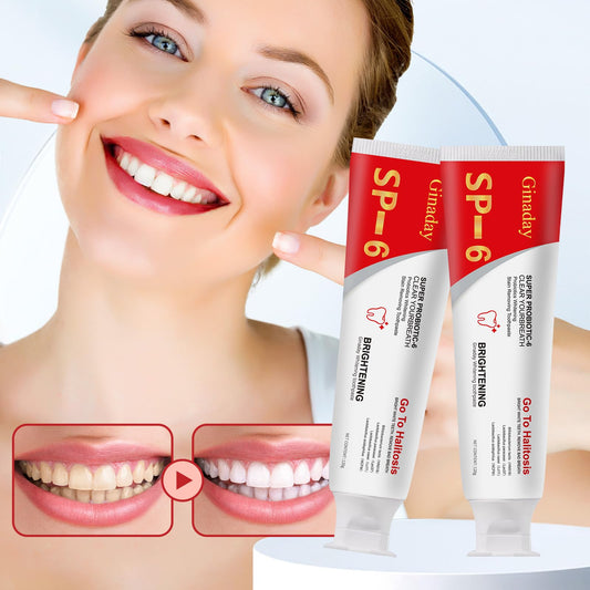 SP-6 Probiotic Toothpaste tube front view
