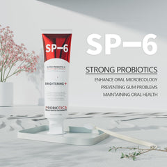 Enamel-safe whitening with natural mint flavor of SP-6