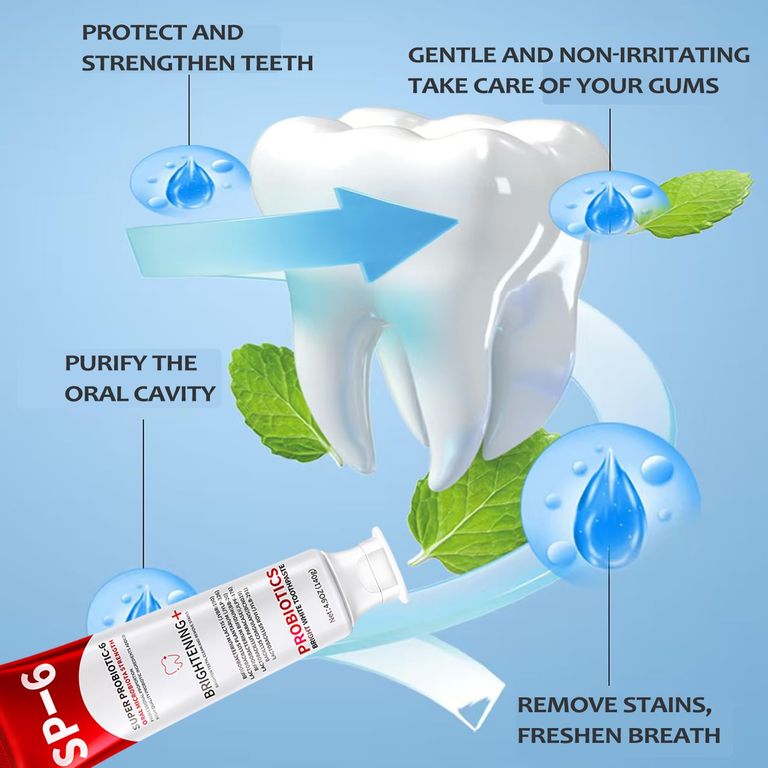 Enamel-safe toothpaste suitable for daily use