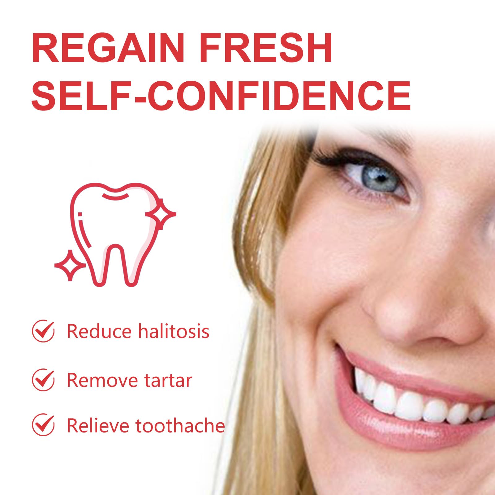 Close-up of SP-6 toothpaste texture showing whitening formula