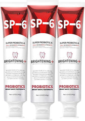 SP-6 Probiotics Whitening Toothpaste bottle with label