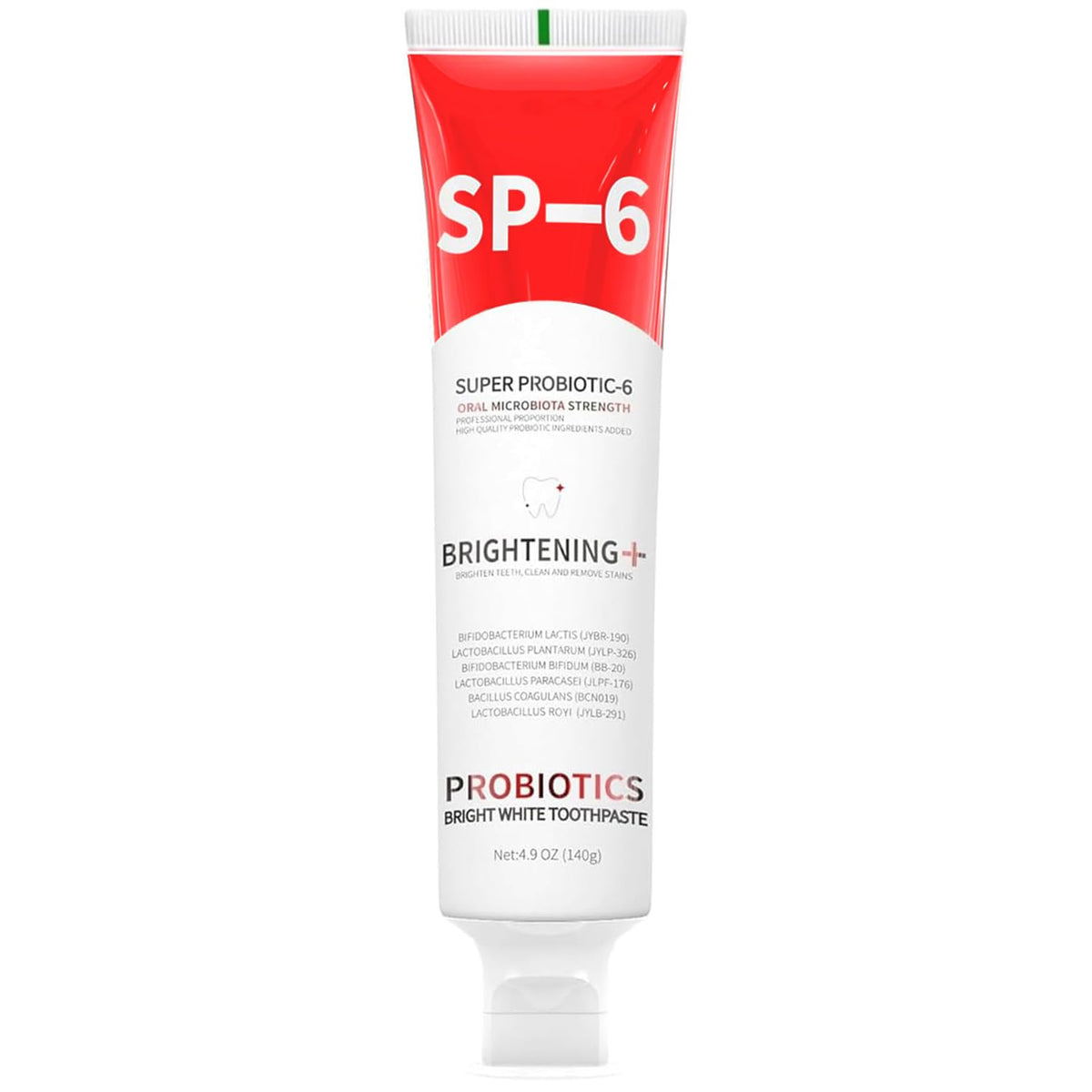 Sp-6 Probiotics Whitening Toothpaste front view tube