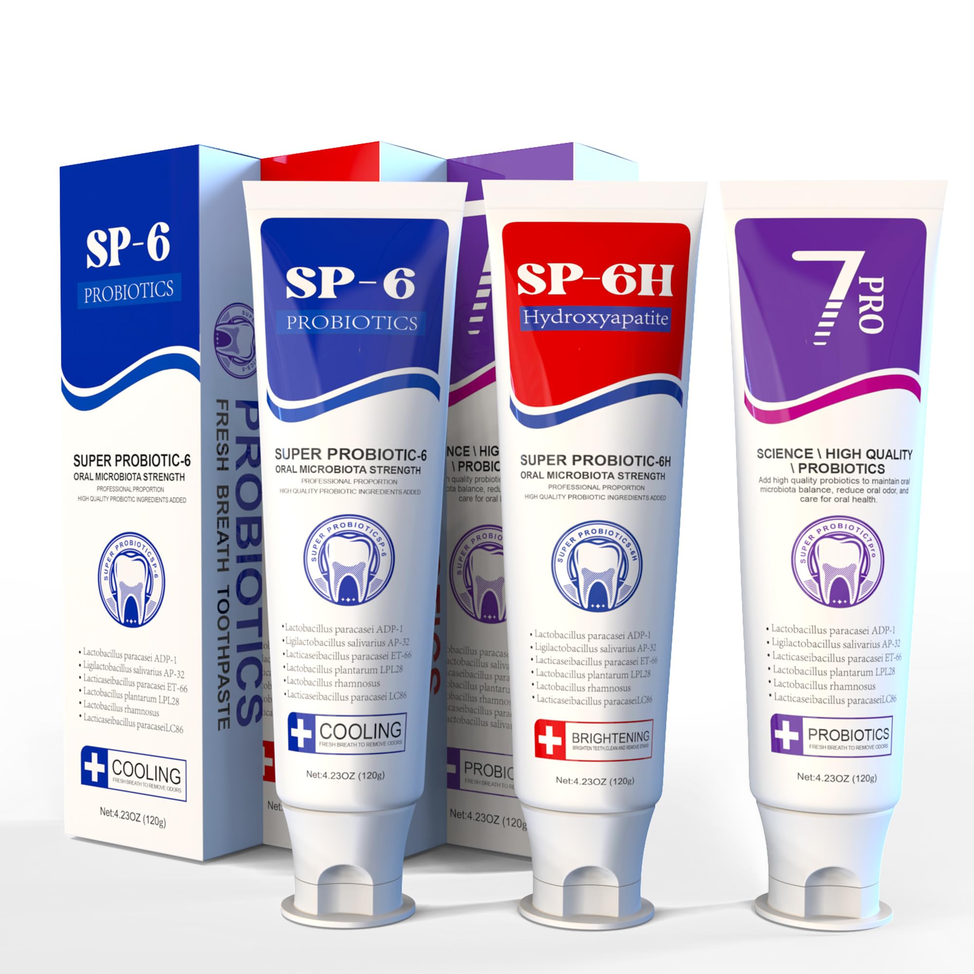 SP-6 Toothpaste Set packaging image