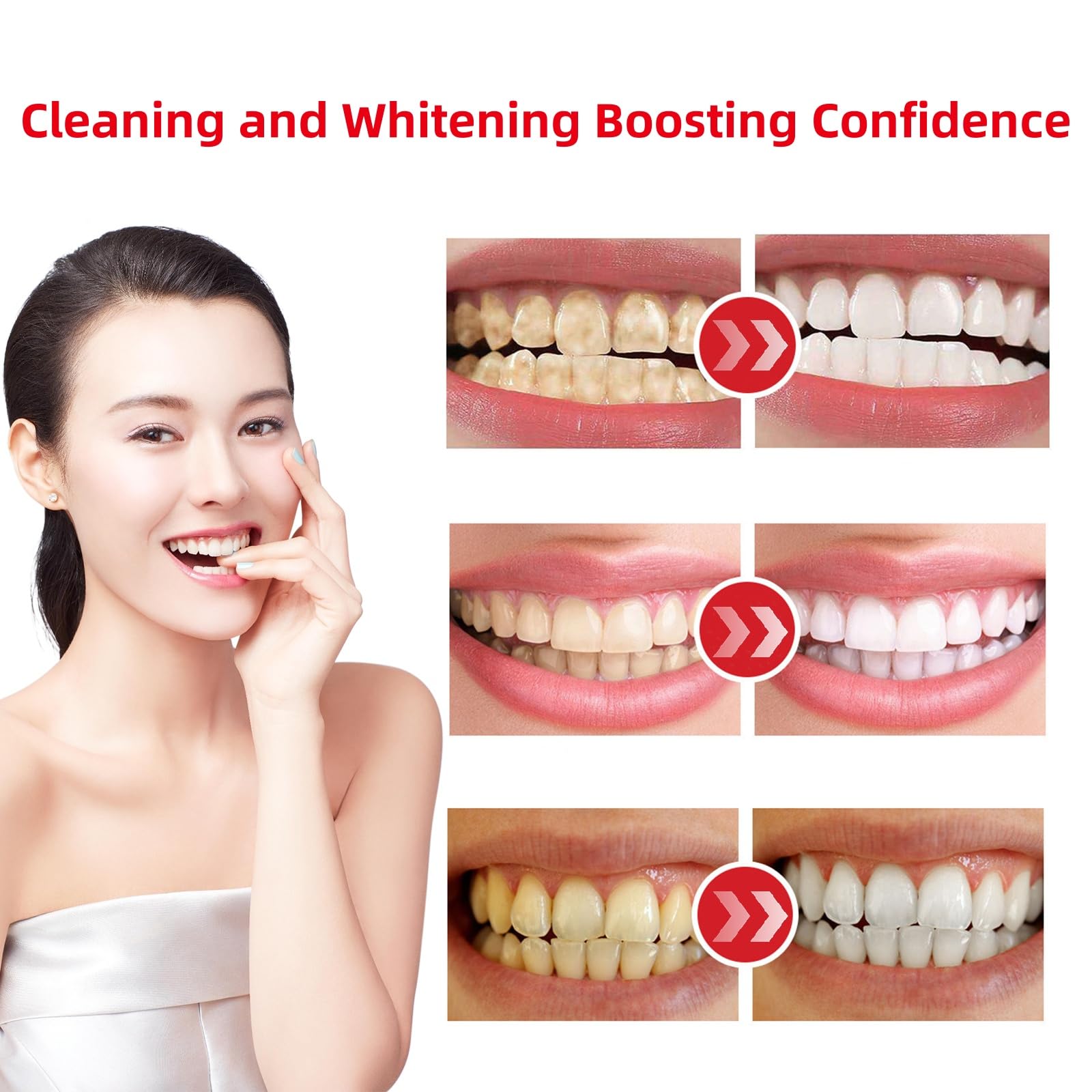 3-piece SP-6 toothpaste set display