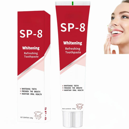 SP-8 Probiotic Toothpaste bottle front view