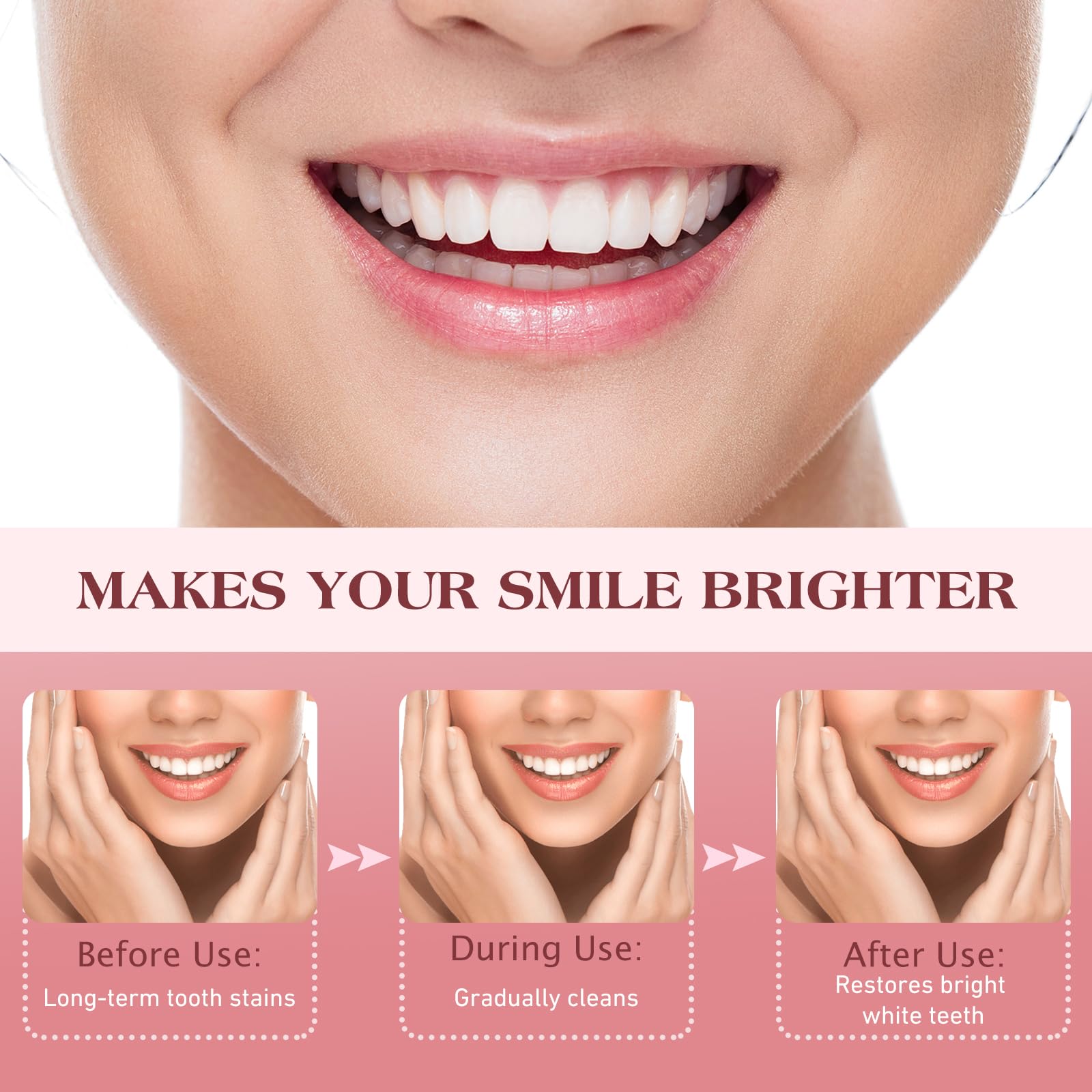 SP-8 Probiotic toothpaste label highlighting fluoride-free formula