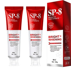 SP-8 Probiotics Whitening Toothpaste front label