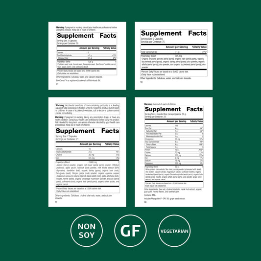 SP Cleanse bottle for 21-day purification program