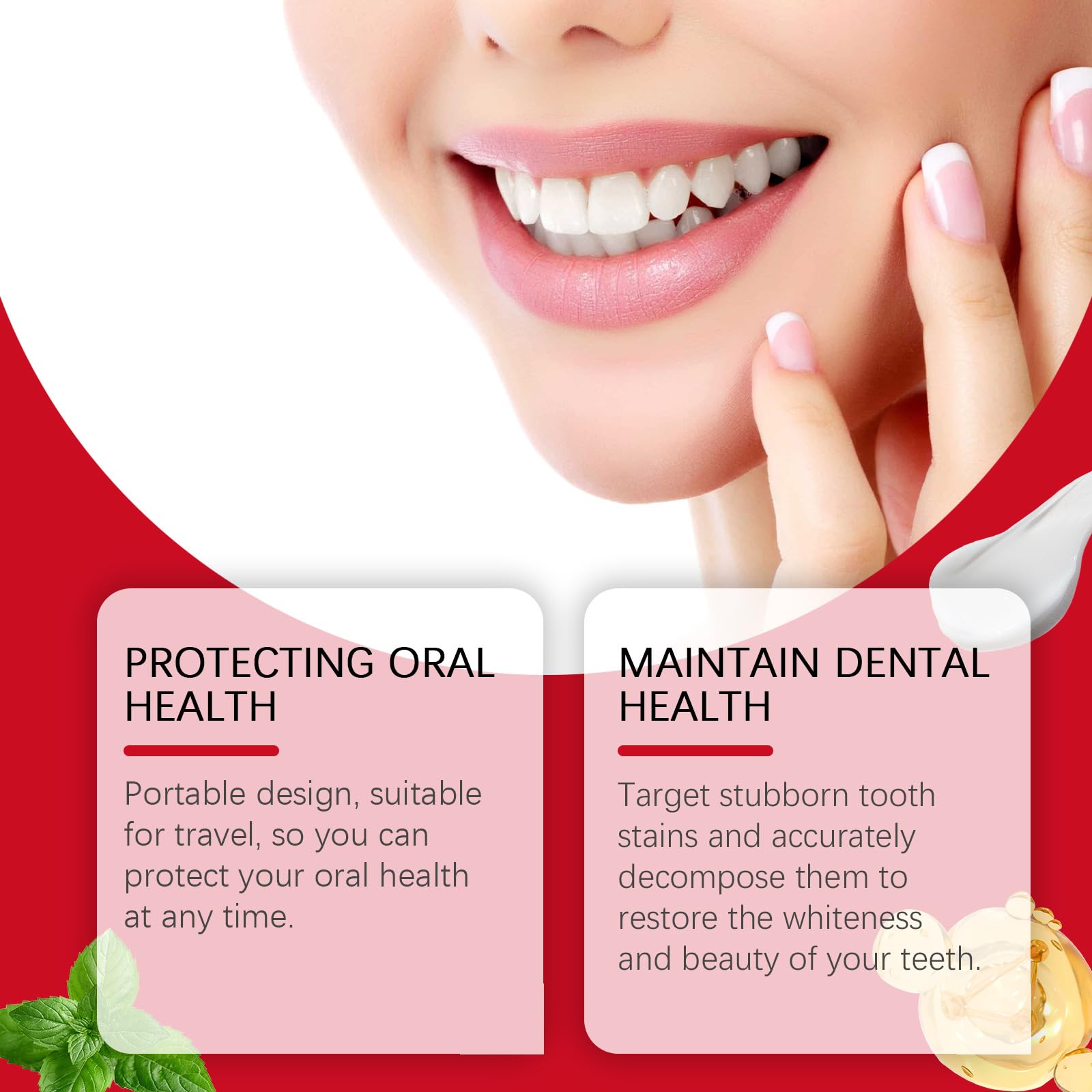 SP-8 Toothpaste providing total gum and teeth protection