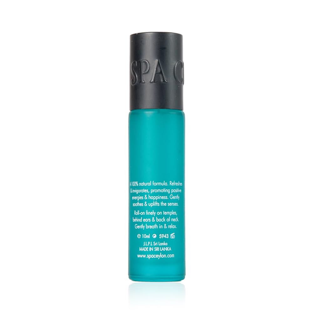 Close-up of the roll-on applicator and transparent balm