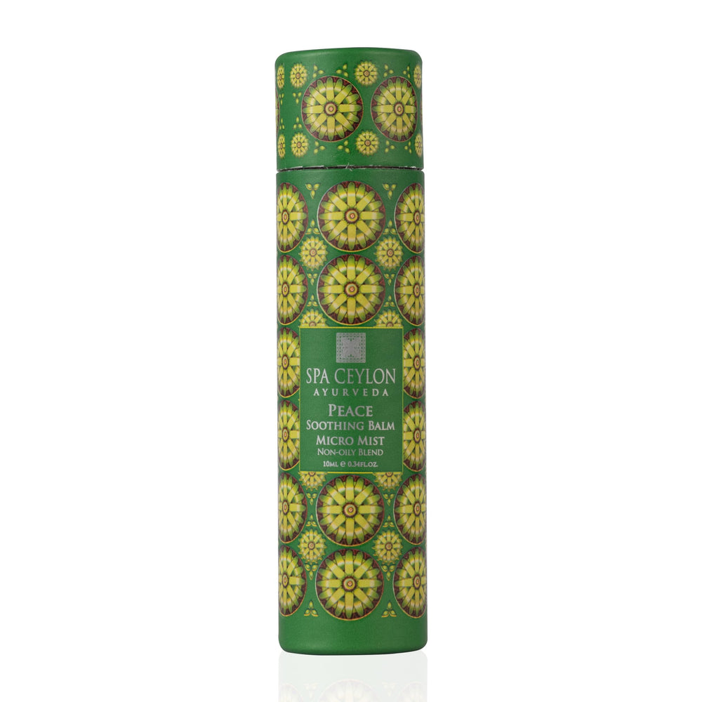 SPA CEYLON PEACE ingredients like clove and peppermint for calm, soothing notes.