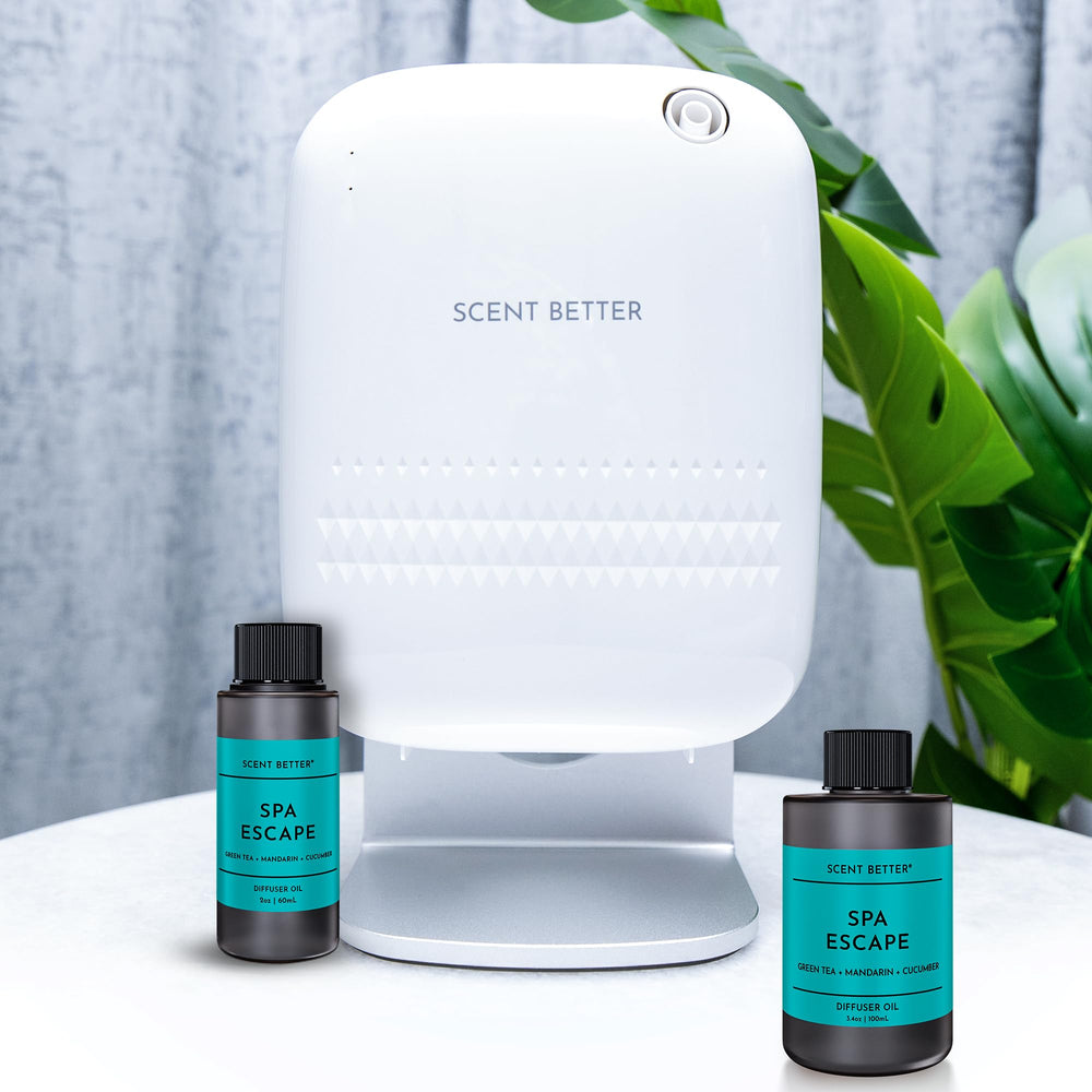 Cucumber note in Spa Escape blend