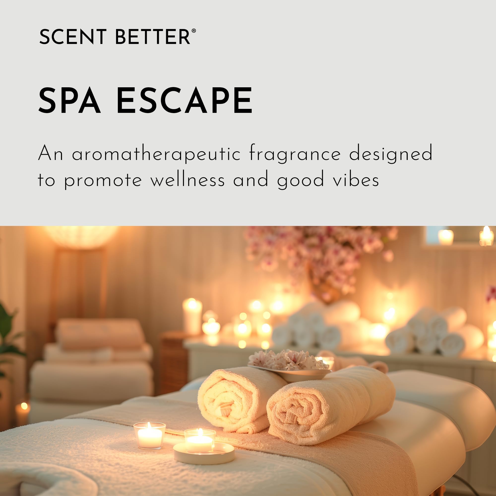 Green tea note in Spa Escape blend