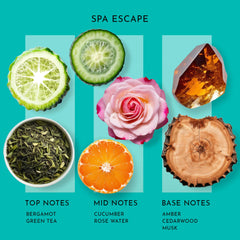 Mandarin note in Spa Escape blend