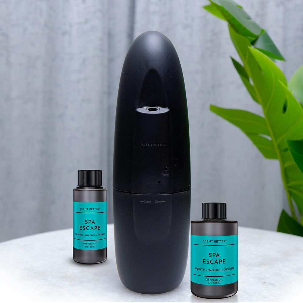 Spa Escape packaging and labeling